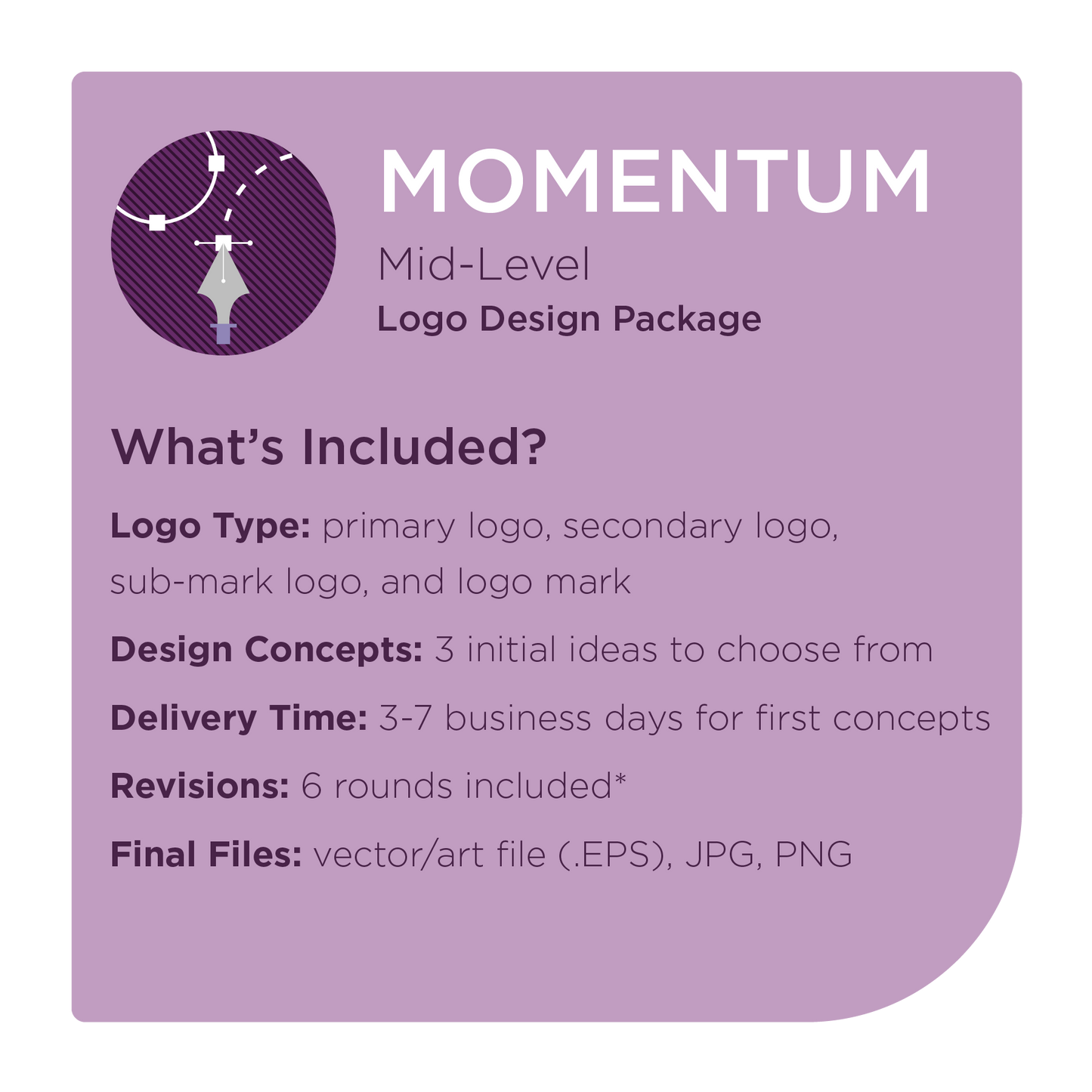 Custom Logo Design Package: Small Business Branding Kit