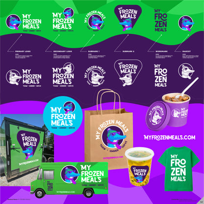Custom Logo & Branding Package: Small Business Rebranding Kit